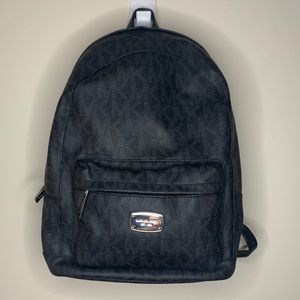 Michael Kors Jet Set Black Backpack Item35F4STTB3B